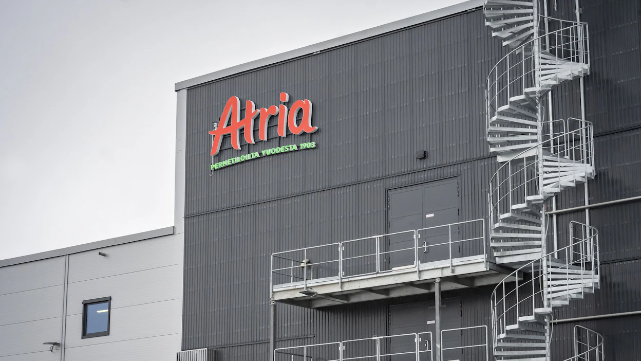 Atrian Nurmon tuotantolaitos. Yhtiö teki vuosina 2023–2024 laajennusinvestointeja.