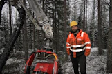 Teemu Myller on tyytyväinen Harvestian kanssa tehtyy sopimukseen. Se tuo lisävarmuutta urakoinnin suunnitteluun.