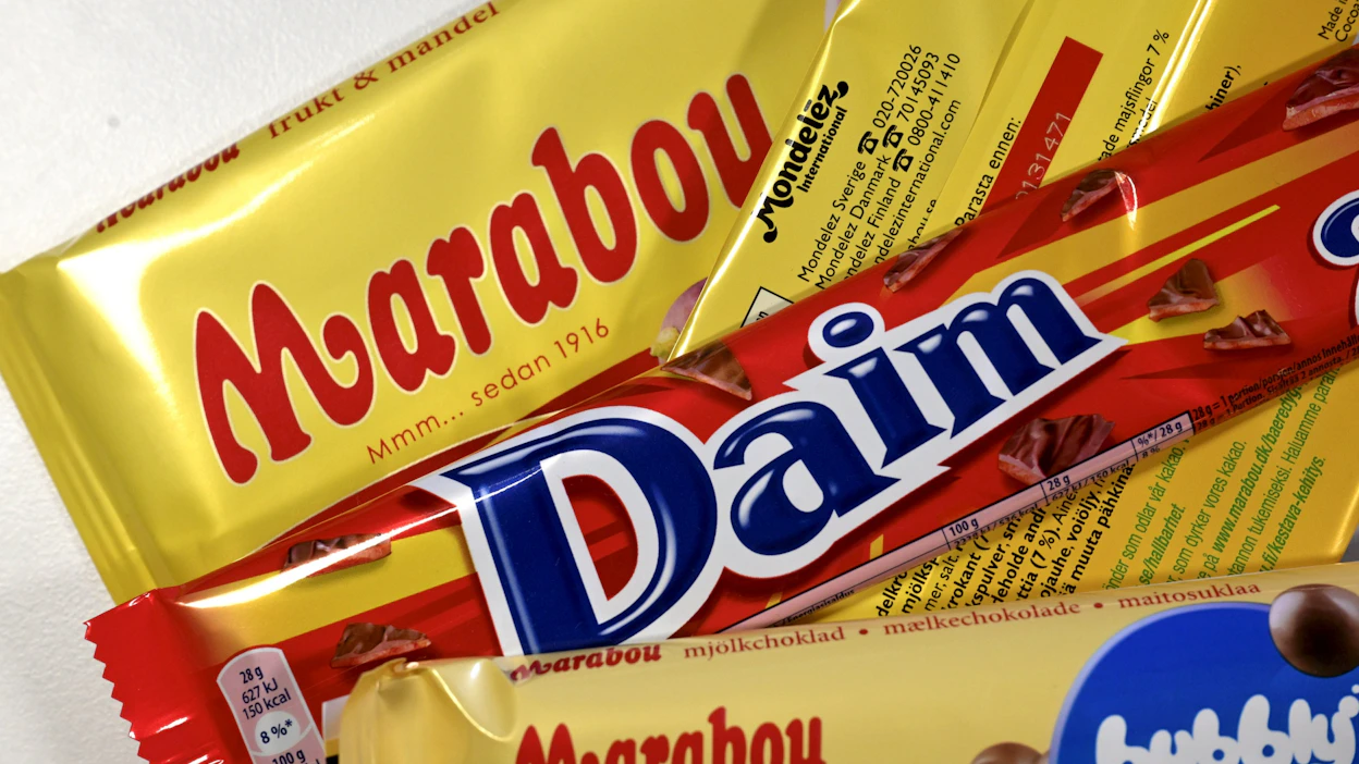 Marabouta on boikotoitu ympäri Pohjoismaita, koska tuotemerkin omistava Mondelez International jatkaa toimintaansa Venäjällä Ukrainan sodasta huolimatta. LEHTIKUVA / Antti Aimo-Koivisto.