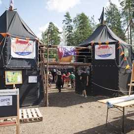 Roverway-leiri järjestettiin Hämeenlinnan Evolla vuonna 2012.