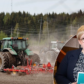 Valtiovarainministeri Annika Saarikon (kesk.) mukaan lannoitteiden hinnan kolminkertaistuminen ja sähkön hinnan nousu erityisesti kotieläintiloilla ovat asioita, joihin maatalouden tulevassa kriisitukipaketissa keskitytään.