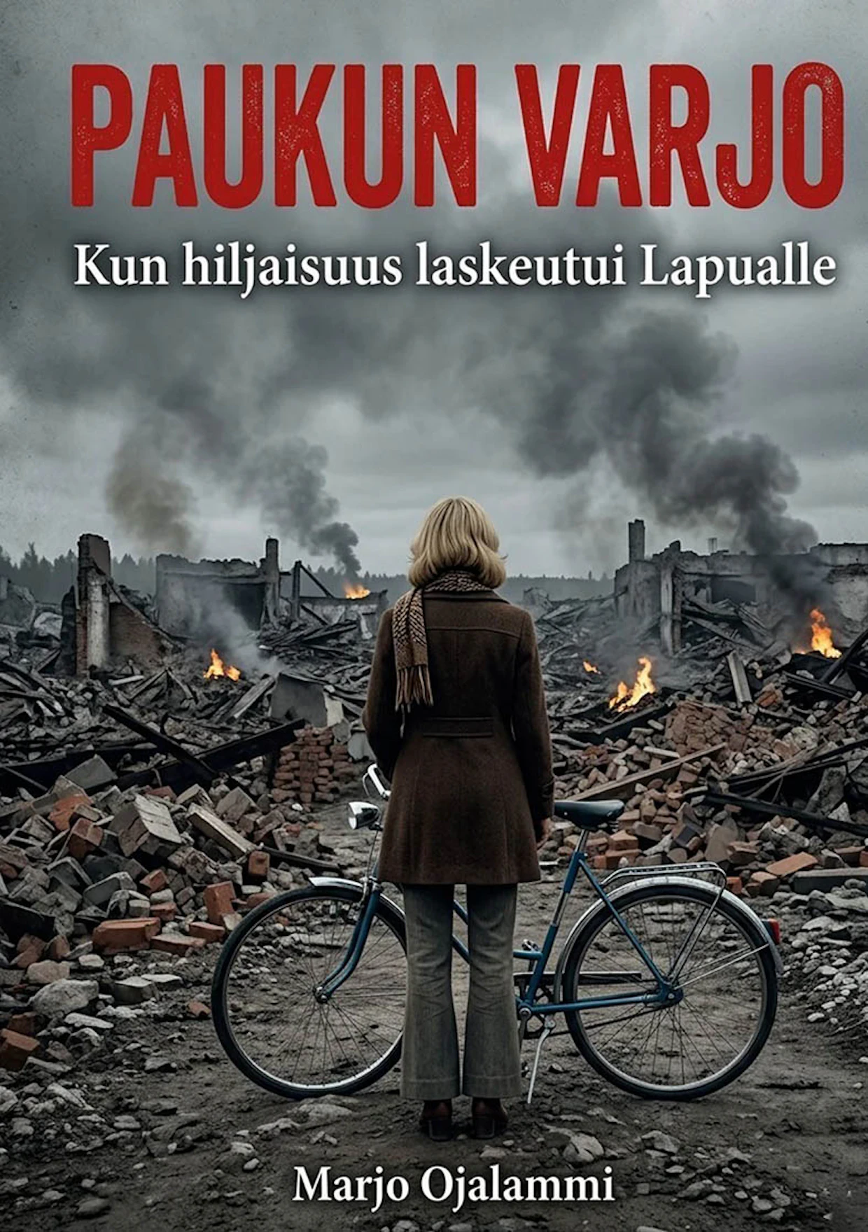 Marjo Ojalammi: Paukun varjo – Kun hiljaisuus laskeutui Lapualle (2026). 243 sivua. Bona Anima.