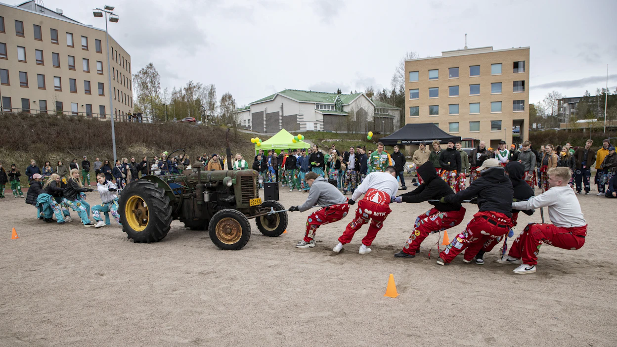Vappuna lännessä hätyytellään 20 asteen rajaa.