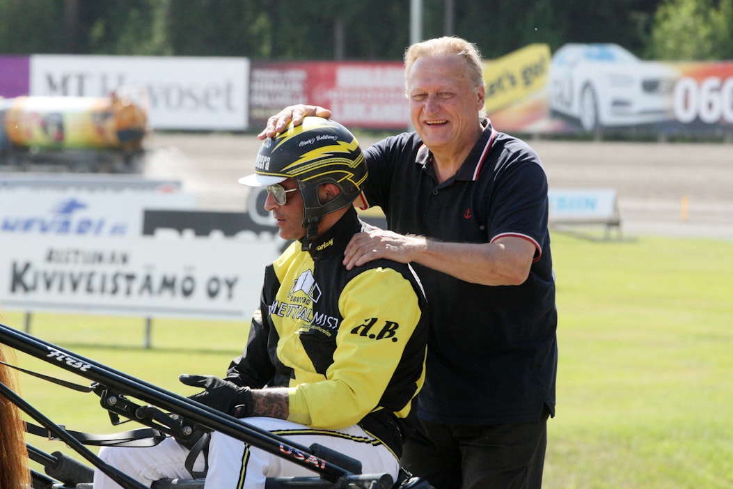 Caru, Henri Bollström ja Harri Sulku ovat olleet raudanluja tiimi.