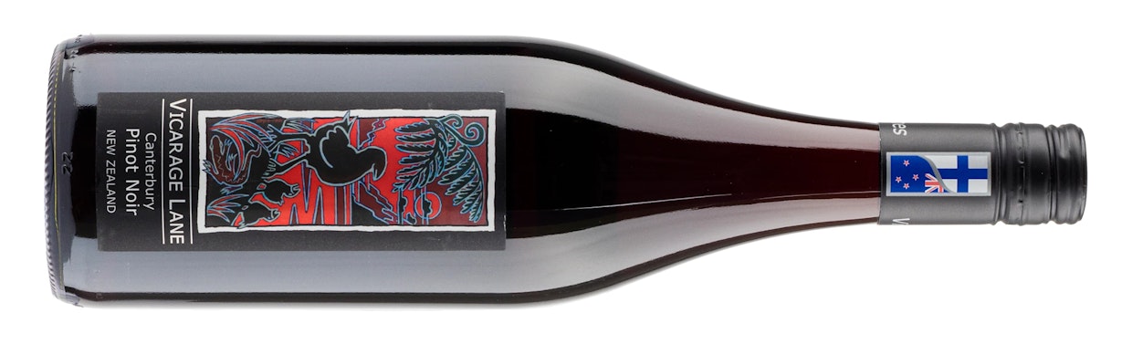 Vicarage Lane Canterbury Pinot Noir.