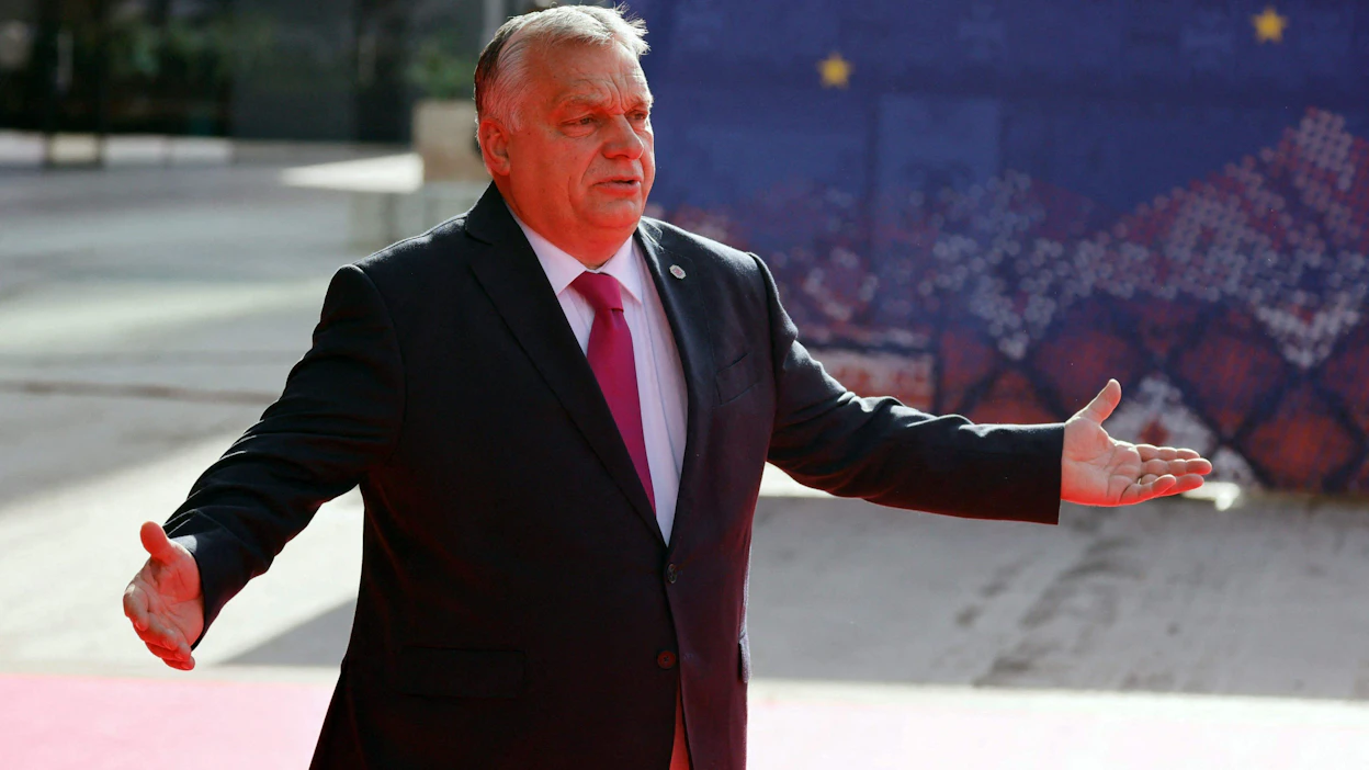 Politico-lehden mukaan Unkarin pääministeri Viktor Orban on kuukausien ajan käynyt omaa peliään kiristääkseen EU:n rahoitusta Unkarille. LEHTIKUVA/AFP.