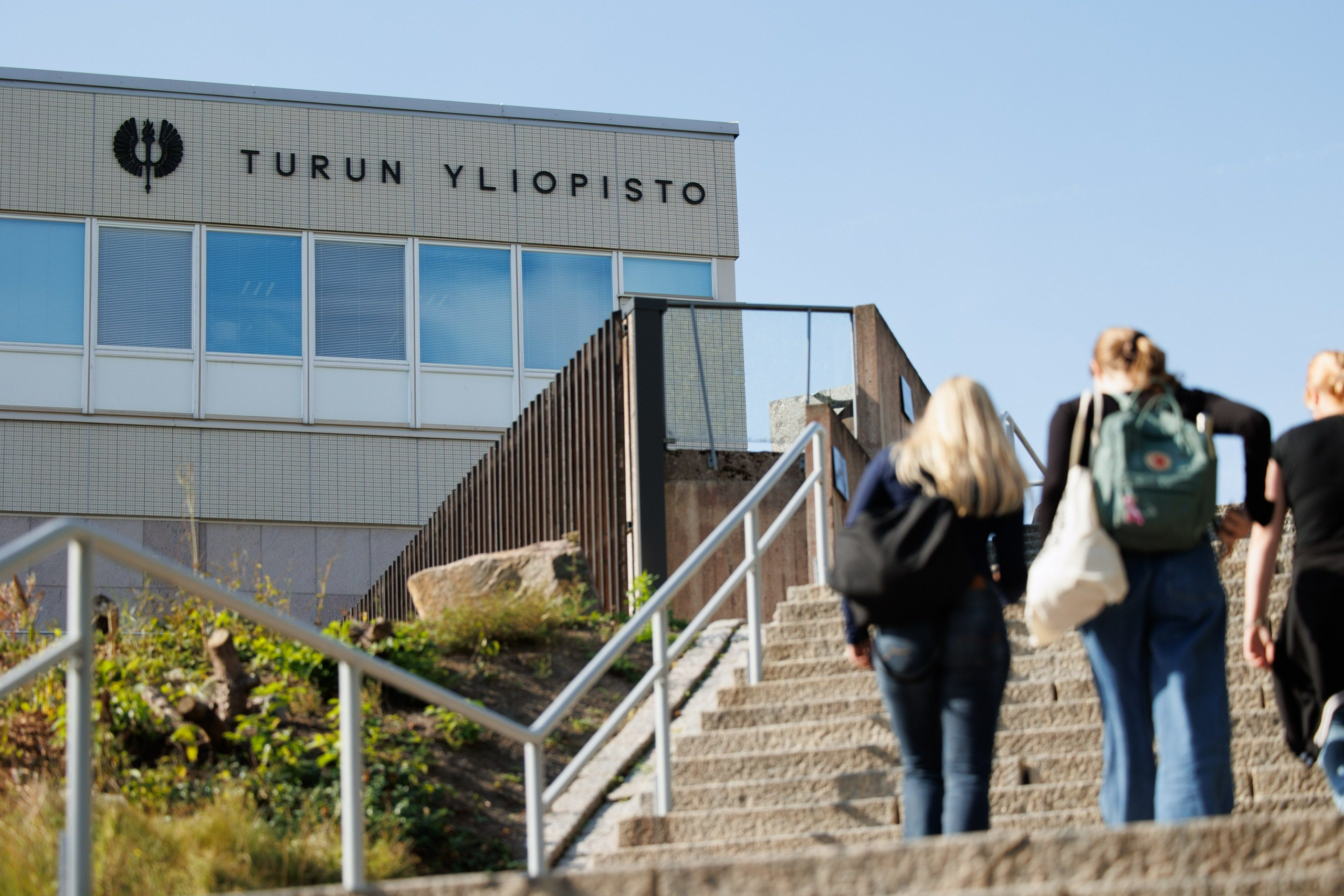 Erityisen voimakasta muualta tulleiden opiskelijoiden määrän kasvu on ollut Turussa. Arkistokuva Turun Yliopistonmäeltä. LEHTIKUVA / Anni Savolainen. 