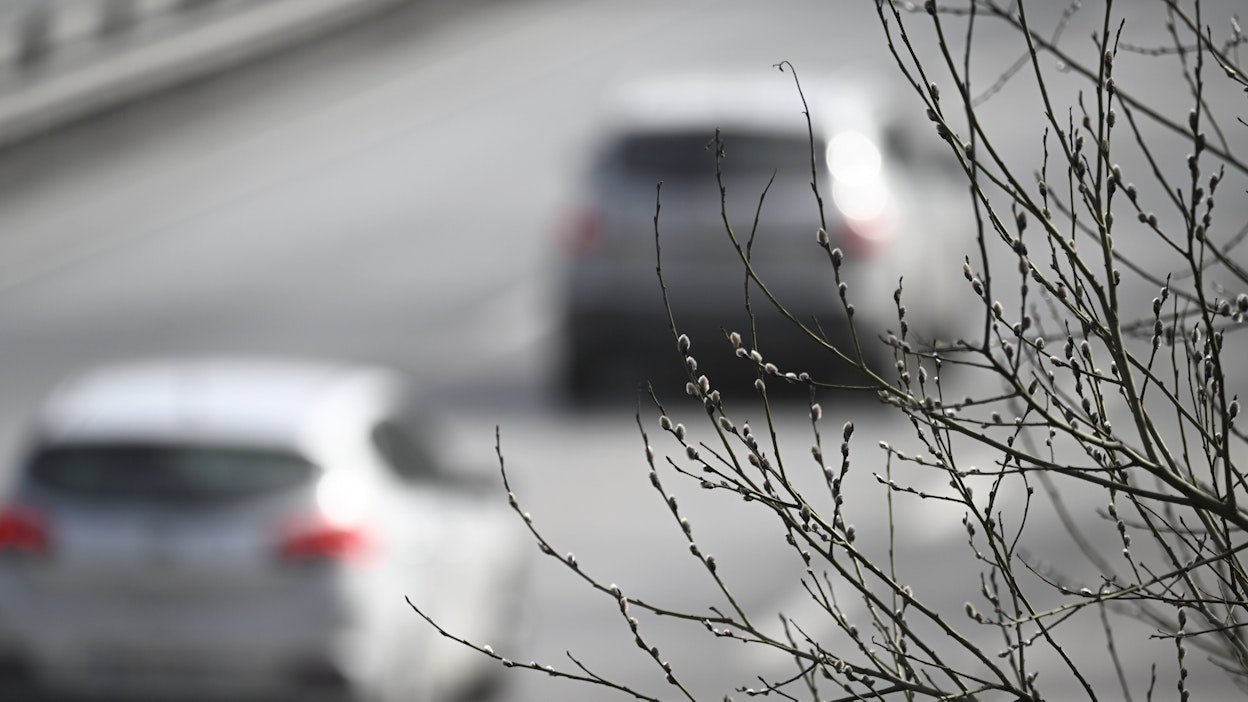 Liikenne voi jonoutua pääsiäisenä etenkin Etelä-Suomessa. EMMI KORHONEN / LEHTIKUVA.