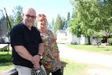 Erja ja Jarmo Kääriäinen aloittivat Koljonvirran Kartanon yrittäjinä kymmenen vuotta sitten. ”Olemme luoneet maaseutuyrityksestä omannäköisemme sekoituksen kulttuuria, historiaa ja letkeää tunnelmaa.”