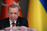 Turkin presidentiltä Recep Tayyip Erdoganilta toivotaan jonkinlaista signaalia Ruotsin Nato-ratifioinnin toteutumisesta. LEHTIKUVA/AFP.