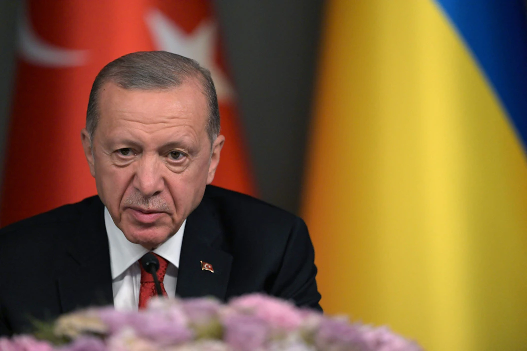 Turkin presidentiltä Recep Tayyip Erdoganilta toivotaan jonkinlaista signaalia Ruotsin Nato-ratifioinnin toteutumisesta. LEHTIKUVA/AFP.