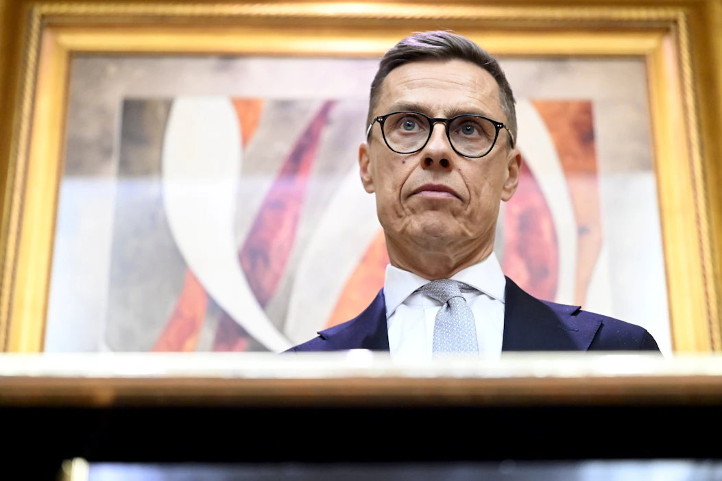 Presidentti Alexander Stubbin mukaan Ukraina ja sen demokraattisesti valittu johto ansaitsevat kaiken arvostuksemme ja tukemme. LEHTIKUVA / HEIKKI SAUKKOMAA.