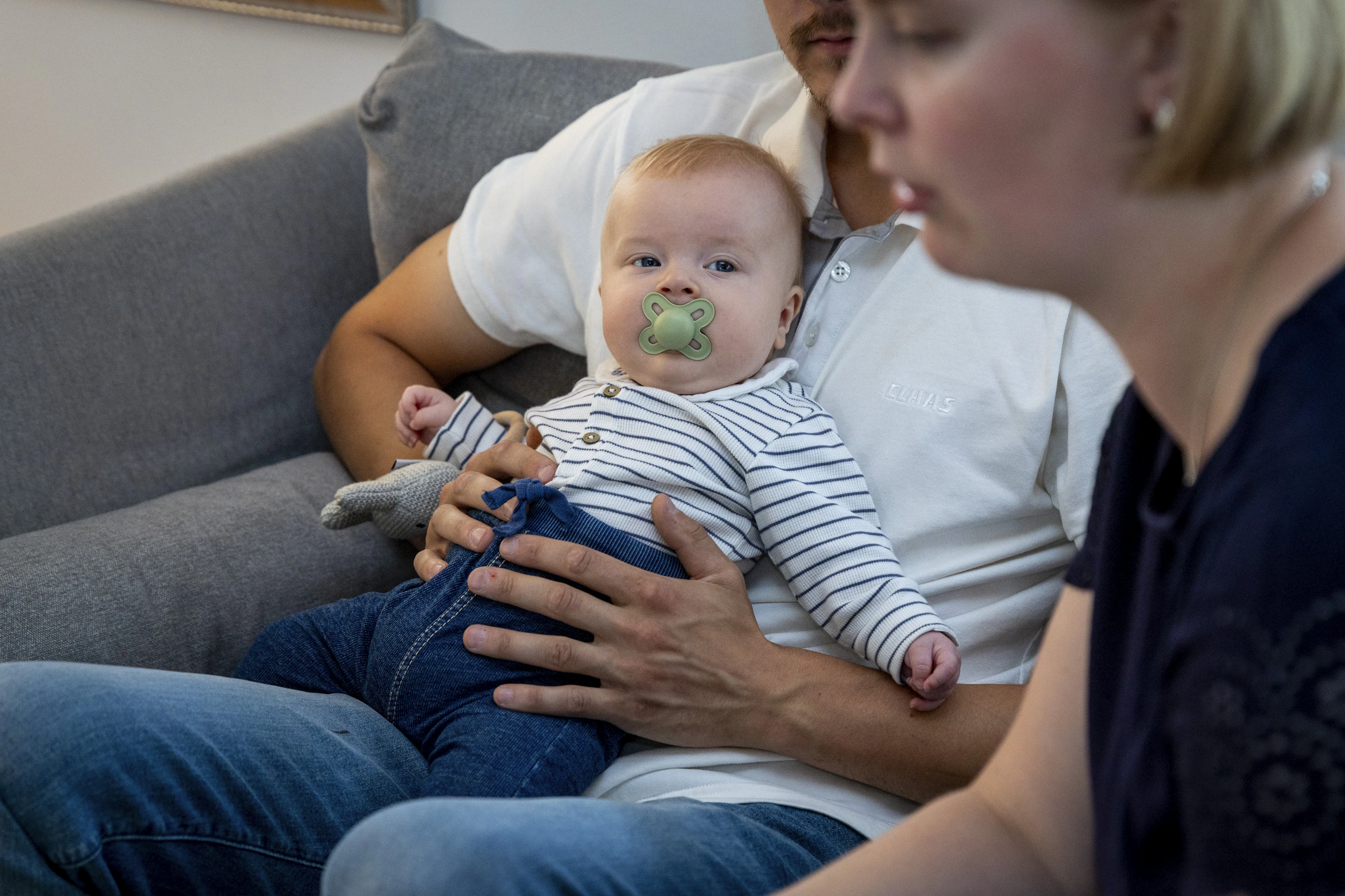 Eerik-nimi vanhemmilla oli mielessä jo odotusaikana. Olavi tulee Tuomaksen papalta, joka oli Jorma Olavi.