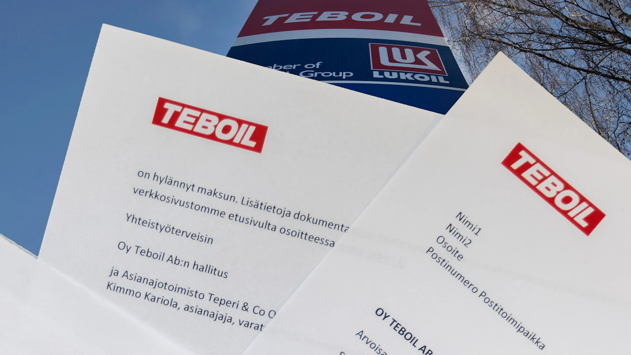 Monet ovat luulleet Teboilin lähettämiä kirjeitä huijauksiksi, sillä avoimet laskut kehoitetaan maksamaan latvialaiselle pankkitilille.