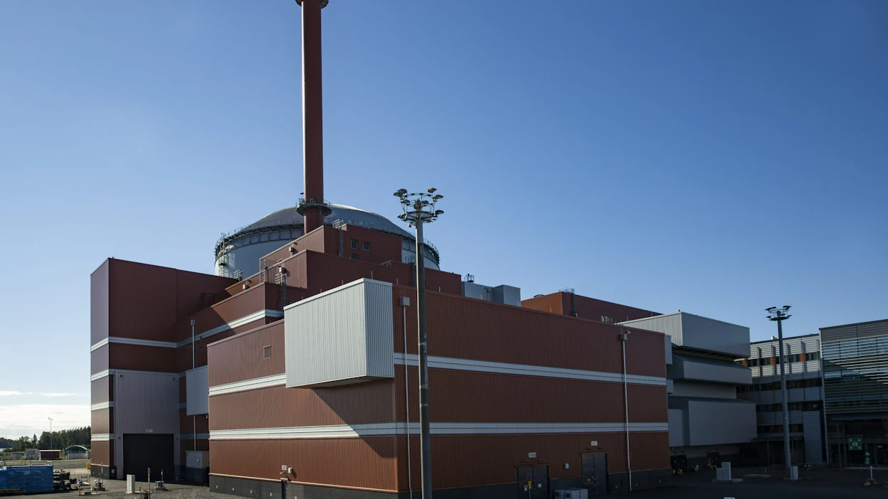 Olkiluoto 3:n säännöllisen sähköntuotannon on tarkoitus alkaa huhtikuun 17. päivänä. LEHTIKUVA / Roni Lehti.