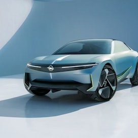 Sähäkkä konseptiauto avaa näkymiä Opelin sähköiseen tulevaisuuteen.