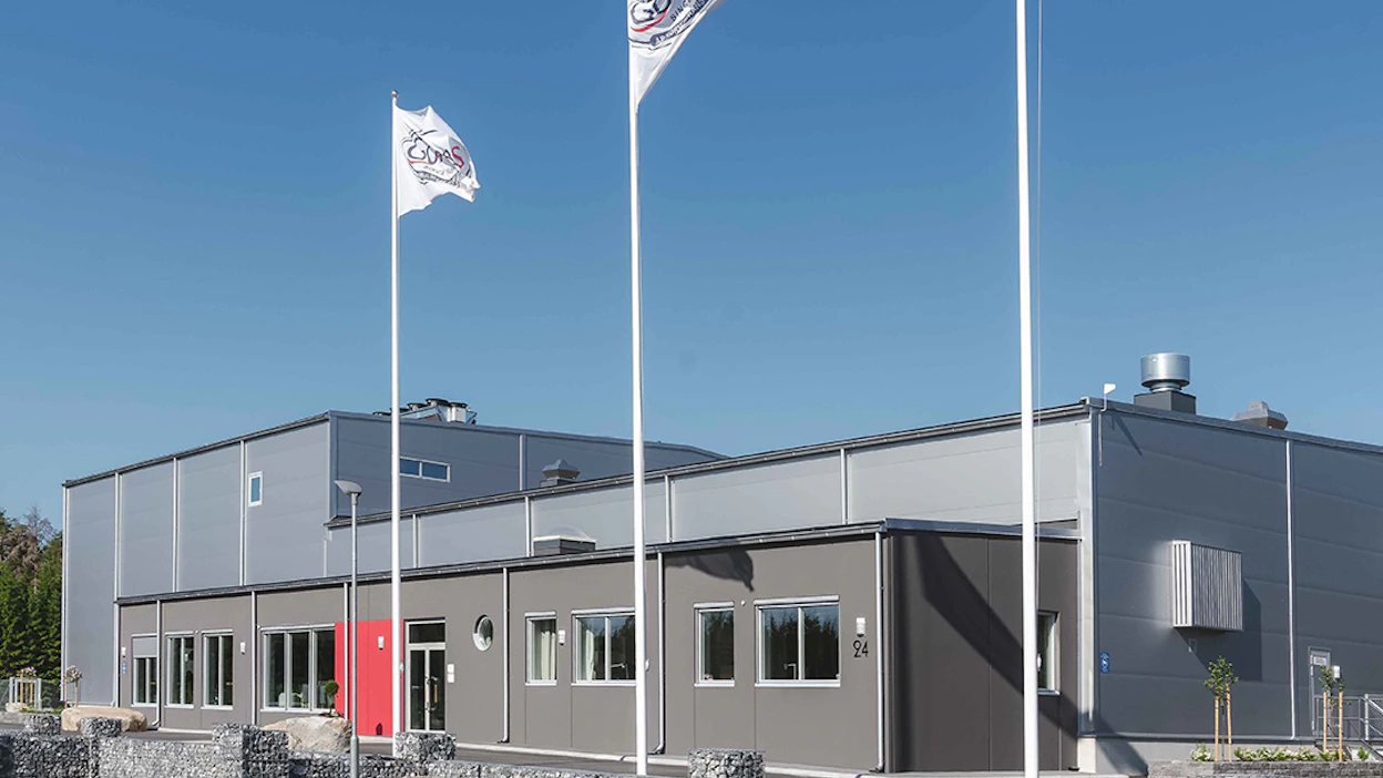 Korv-Görans Kebab rakensi uudet toimitilat Pietarsaareen vuonna 2019.