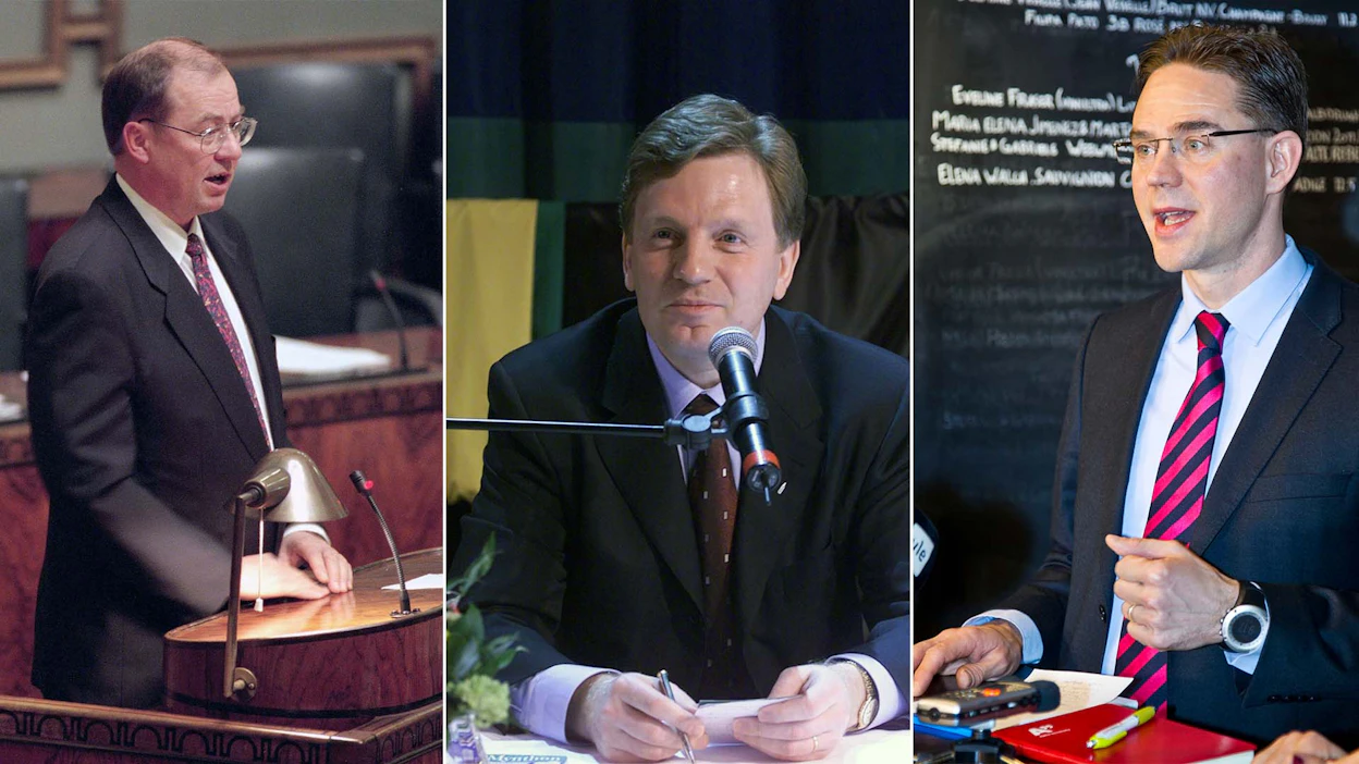 Iiro Viinanen (kok.), Esko Aho (kesk.) ja Jyrki Katainen (kok.) hakivat ja saivat eron tai vapautuksen kansanedustajan toimesta.