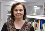 Hybridiosaamiskeskuksen tutkimusjohtajan Hanna Smithin mukaan reaktio Venäjältä on kestänyt, mutta nyt on nähty merkkejä koneiston käyntiin lähtemisestä. LEHTIKUVA / Martti Kainulainen. 