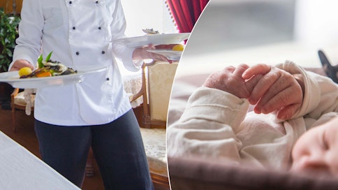 Itkevästä vauvasta Rovaniemen Amarillossa kertoi ensimmäisenä Avec-media. Kuvituskuva.