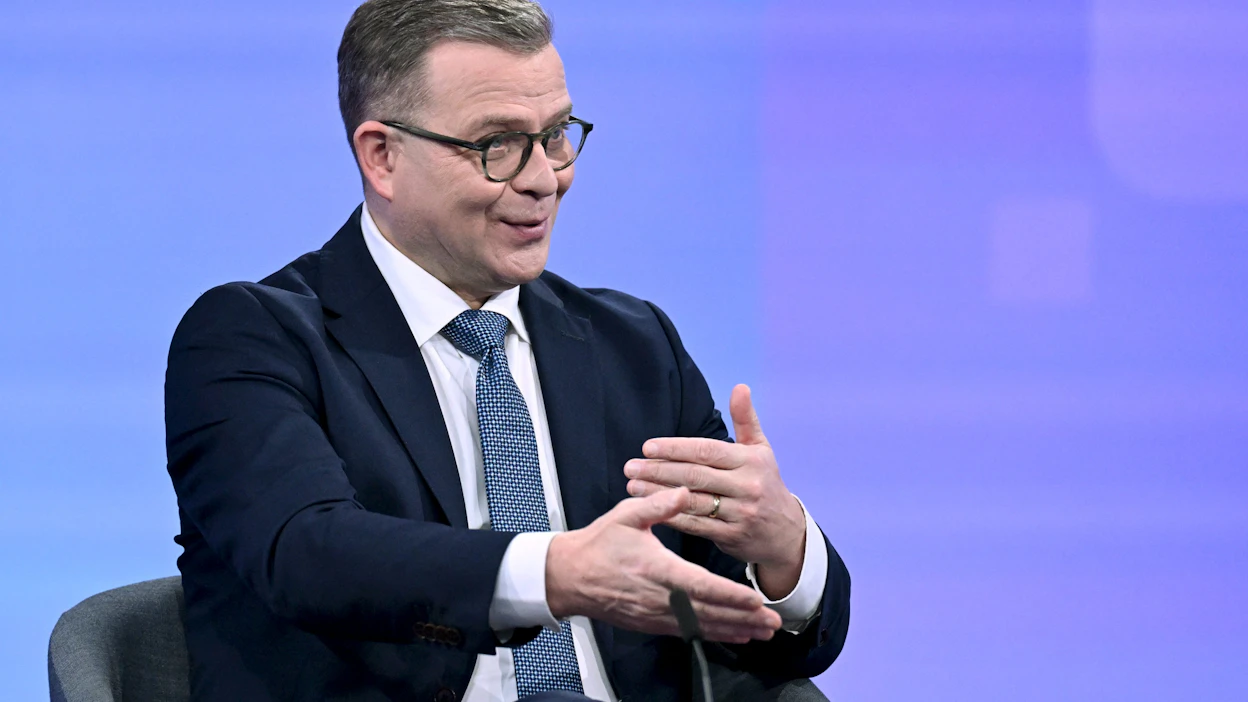 Pääministeri Petteri Orpon (kok.) mukaan eri puolille Suomea tarvitaan hyvät yhteydet. Arkistokuva. LEHTIKUVA / Jussi Nukari.