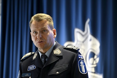 Poliisiylijohtaja Ilkka Koskimäki johti Ukrainassa vieraillutta delegaatiota.