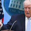 Yhdysvaltain presidentti Donald Trump oli tiistaina uhannut Irania sivilisaation kuolemalla, jos maa ei taivu Yhdysvaltojen vaatimuksiin. AFP/LEHTIKUVA.