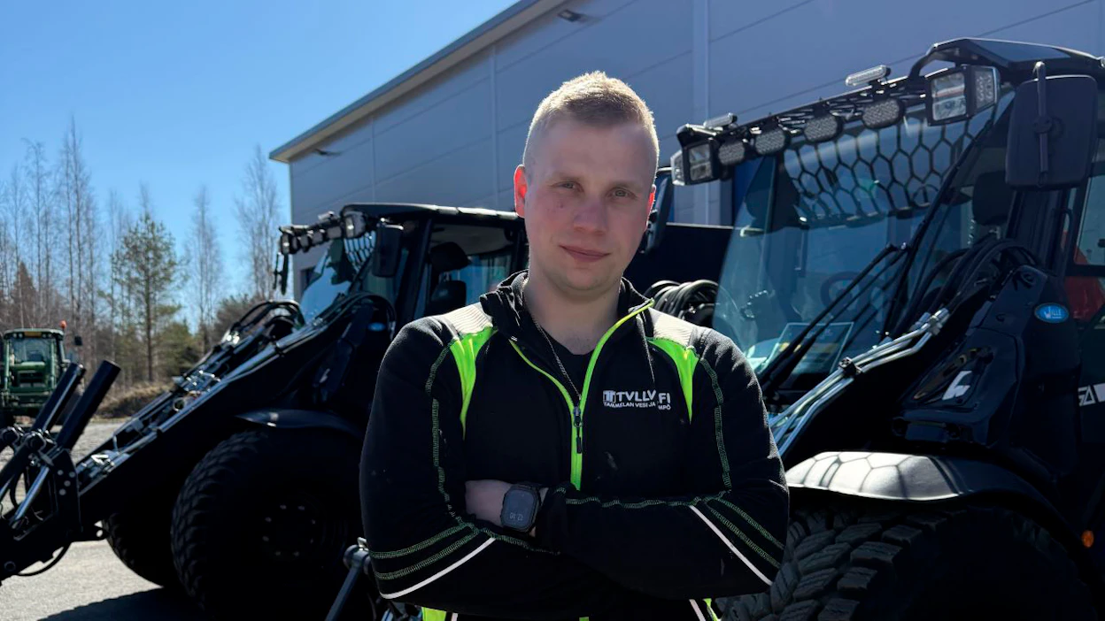 Tammelan Vesi ja Lämmön osaomistaja Roope Raiskio-Rantanen korostaa kalustohankinnoissa kokonaiskustannusten ja korkean käyttöasteen merkitystä.
