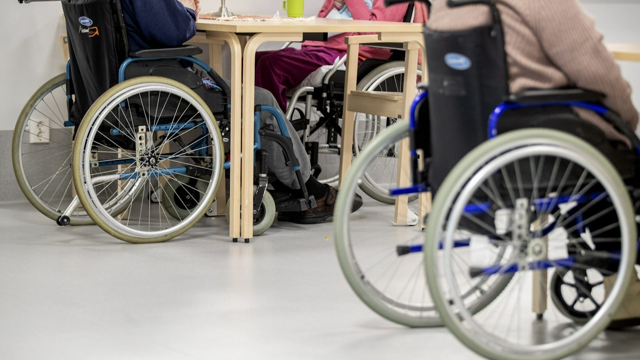 STM:n näkemyksen mukaan vammaispalvelulain voimaantulon siirtäminen ei ole nykyisessä aikataulussa edes mahdollista. LEHTIKUVA / RONI LEHTI. 