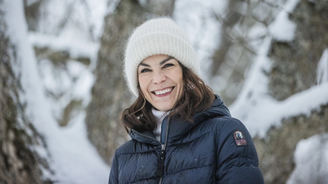 Riikka-Maria Rosenberg on harrasteratsastaja, joka haluaa olla mukana myös kilpaurheilussa.