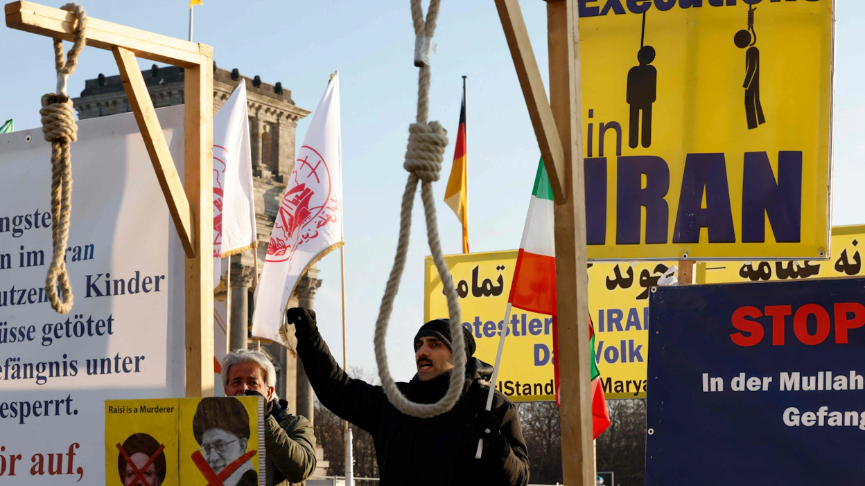 Tilastoja julkaisevista maista vuonna 2022 eniten ihmisiä teloitettiin Iranissa, Saudi-Arabiassa, Egyptissä ja Yhdysvalloissa, Amnesty raportoi. LEHTIKUVA/AFP.