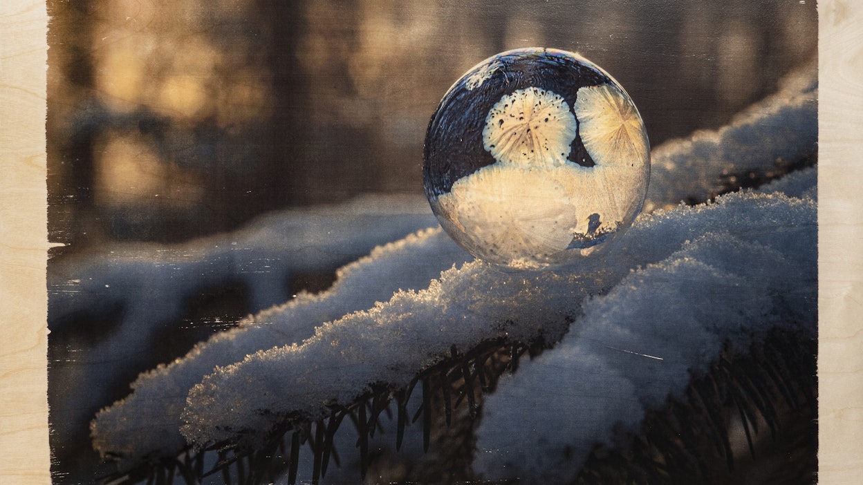 Esko Rantasen teos ”Jääunikot”.