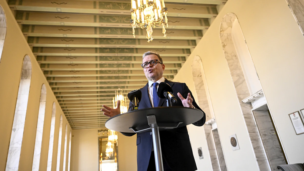 Perintöveron poistamisesta ei pääministeri Petteri Orpon mukaan ole luovuttu kokoomuksen pitkäaikaisena tavoitteena. RONI REKOMAA / LEHTIKUVA.