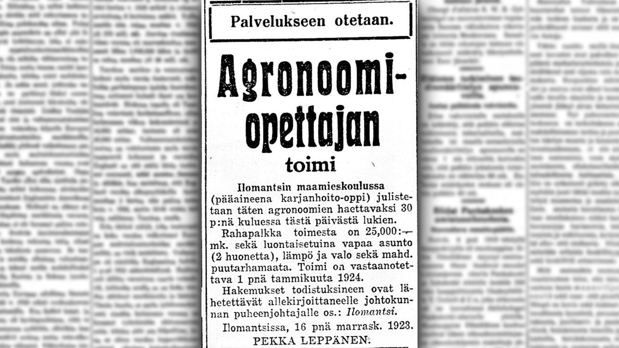 MT 100 Vuotta Sitten Poronliha On Kaupasta Melkein Tyyten Loppunut mt-100-vuotta-sitten-poronliha-on-kaupasta-melkein-tyyten-loppunut
