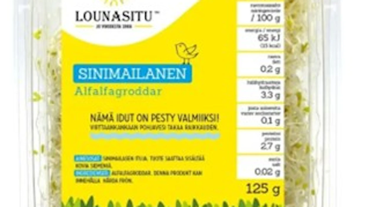 Esimerkkikuva takaisin vedetystä tuotteesta.