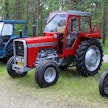 Massey-Ferguson 265 -traktoria valmistettiin vuosina 1977–86 Coventryssa, Englannissa.