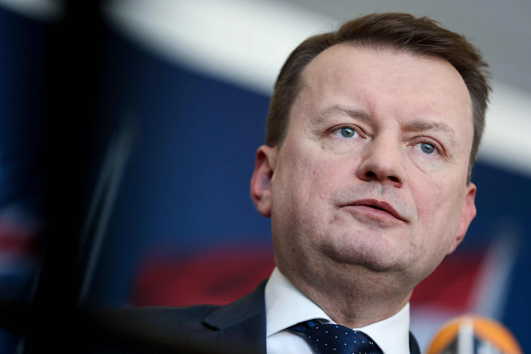 Puolan vastatiedustelu on hajottanut Venäjälle tiedustelutietoa keränneen vakoojaringin, kertoo Puolan puolustusministeri Mariusz Blaszczak. LEHTIKUVA / AFP.