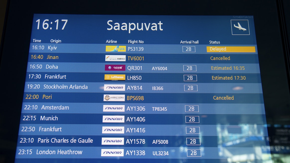 Koronatestaus loppuu Suomen rajoilla.