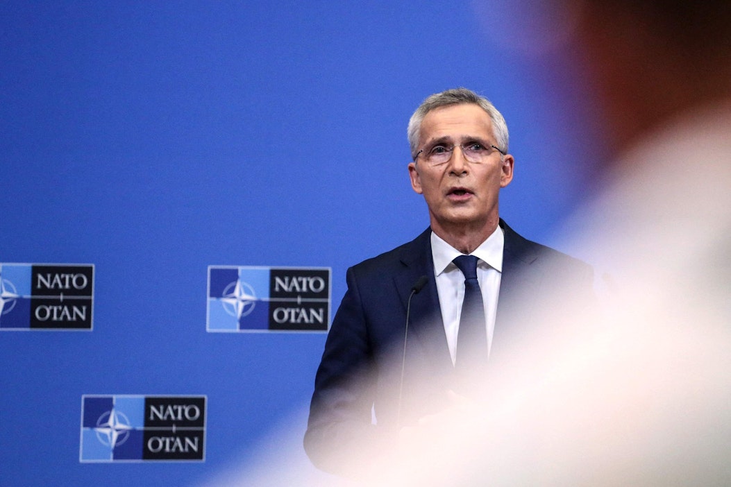 Naton pääsihteeri Jens Stoltenberg. LEHTIKUVA/AFP.