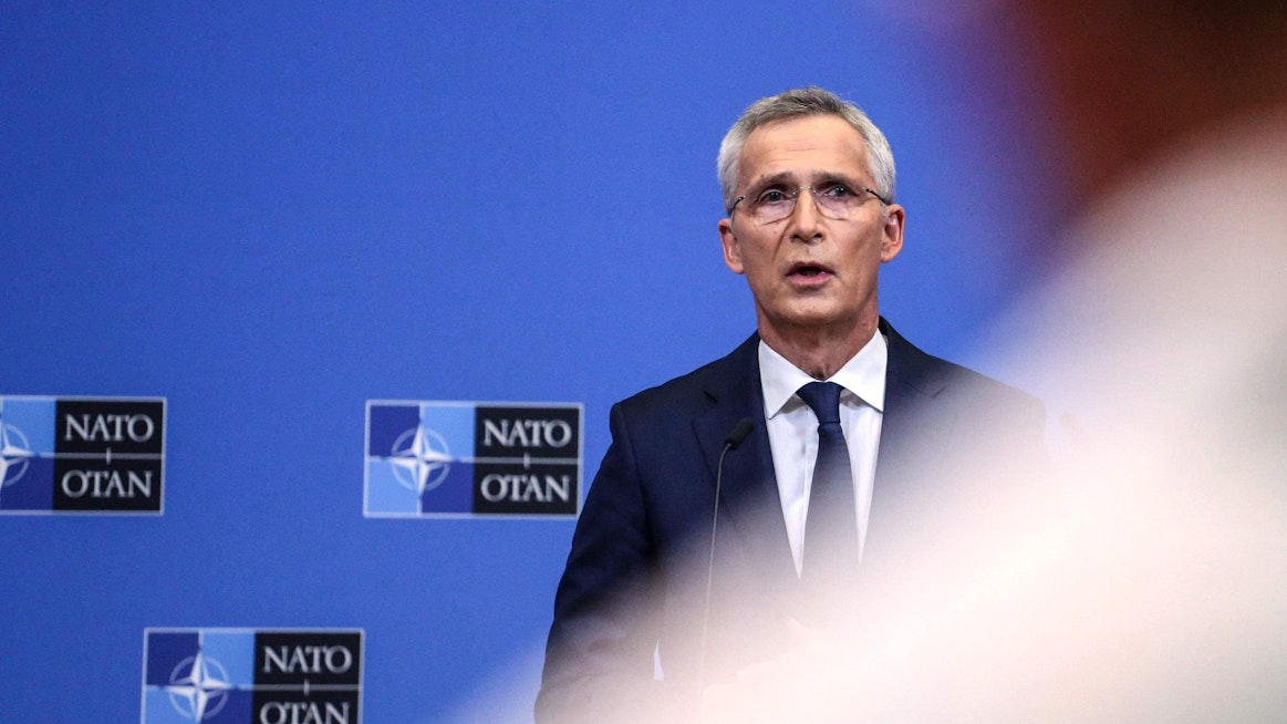 Naton pääsihteeri Jens Stoltenberg. LEHTIKUVA/AFP.