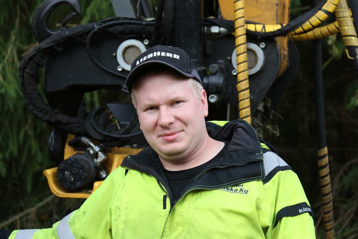 Yrittäjä Anssi Ovaska.