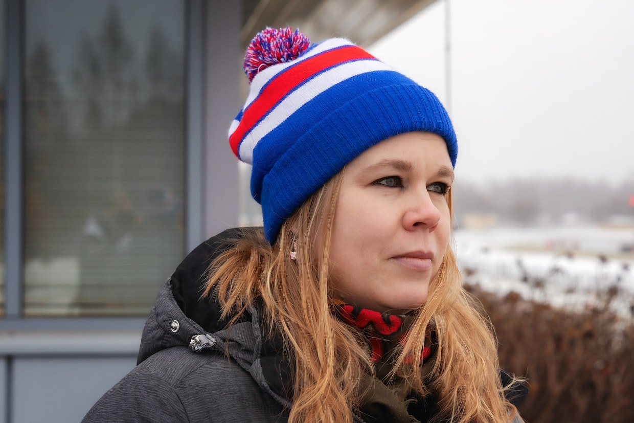 Marjo Väisänen uskoo tulevaan asiaansa kuin vuoreen. ”Tämän lajin takia tähän oli lähdettävä ja aivan kaikkeni annan tulevaisuuden eteen.”