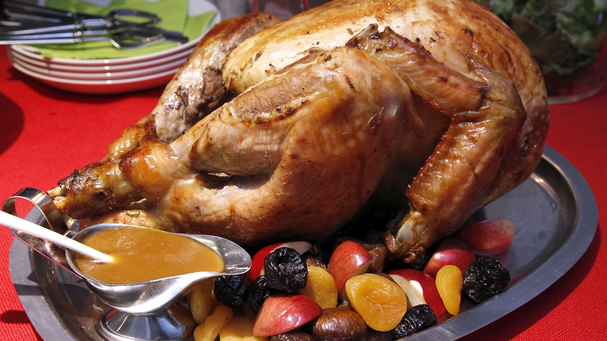Kalkkuna on monessa amerikkalaisperheessä oleellinen osa kiitospäivän juhlapöytää.