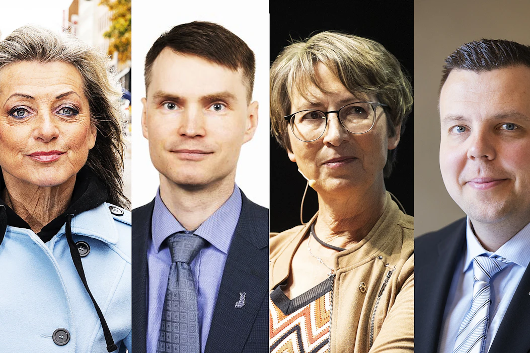 Ritva ”Kike” Elomaa (ps.), Heikki Autto (kok.), Sari Essayah (kd.) ja Mikko Lundén (ps.) ovat mahdollisten ministeriehdokkaiden joukossa. Valinta tehdään kuitenkin monen seikan summana.