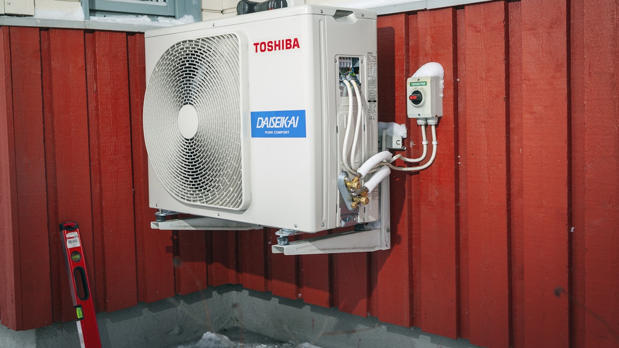 Ilmalämpöpumppujen myynti laski huippuvuoden jälkeen.