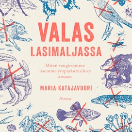 Maria Katajavuori: Valas lasimaljassa: Miten vangitsemme itsemme ympäristötuhon ansaan. 189 sivua. Atena. 