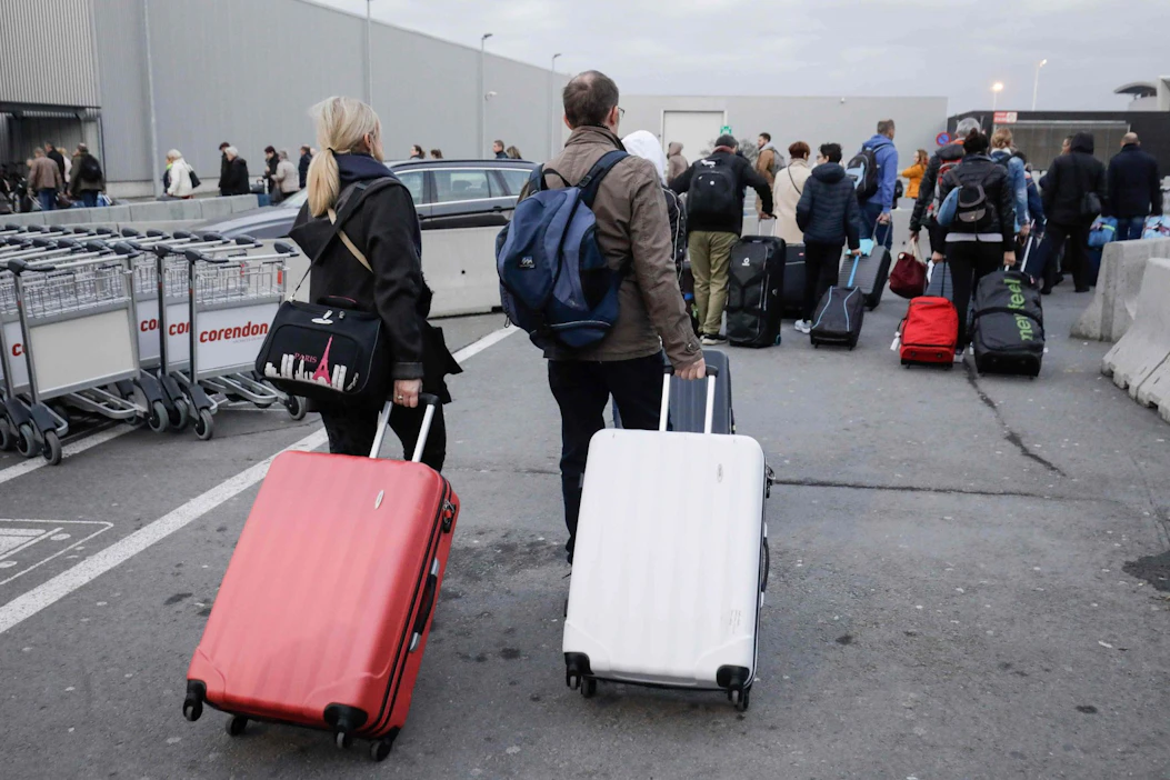 Ainakin Belgian Brysselin lentokentällä järjestelmäongelman taustalla on kyberhyökkäys. Arkistokuva Brysselistä. LEHTIKUVA/AFP.