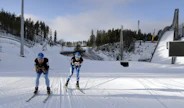 Lahti isännöi MM-hiihtoja viimeksi 2017. Lehtikuva / Markku Ulander. 