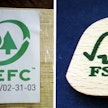 PEFC- ja FSC-sertifikaatit.