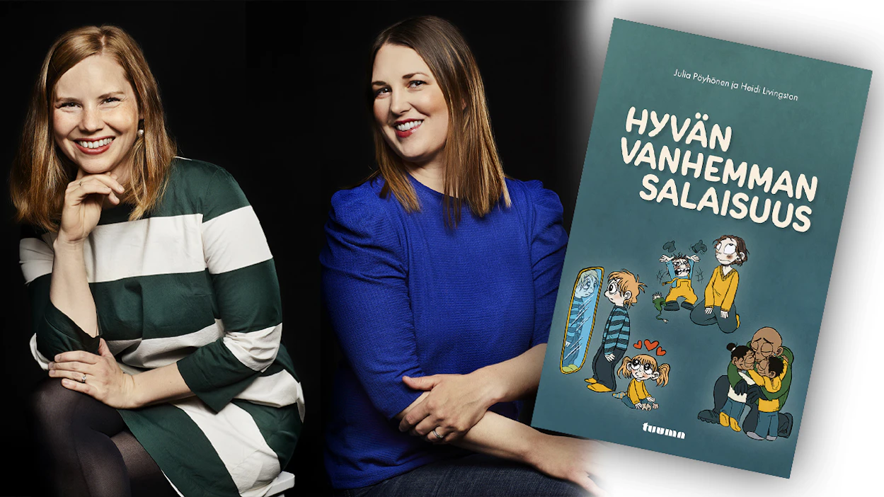 Heidi Livingston ja Julia Pöyhönen ovat kirjoittaneet Fanni-kirjasarjaa, joka tukee lasten tunnekasvatusta.